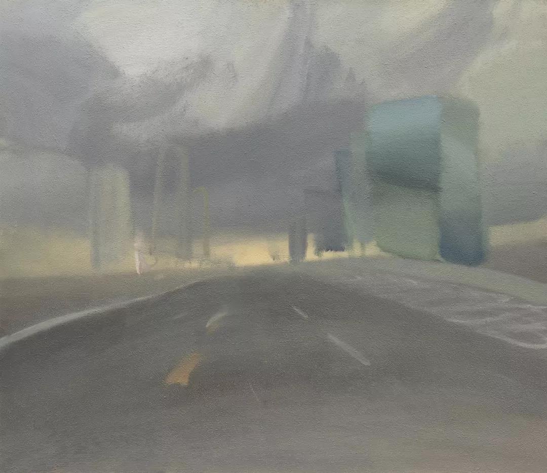 透明的城市  130X100cm  布面油画  2018年.jpg