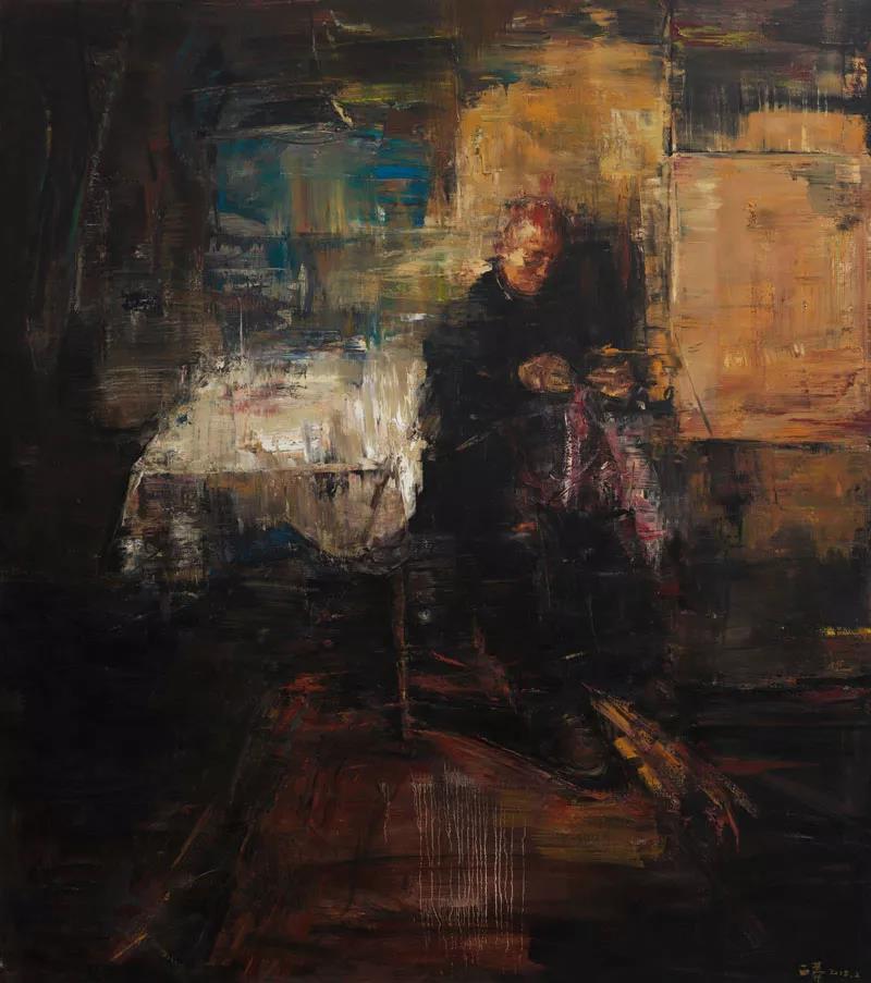 空巢（Empty nest） 布面油画  180X160cm  2015年.jpg