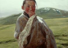 西藏-《草坡上的阳光》